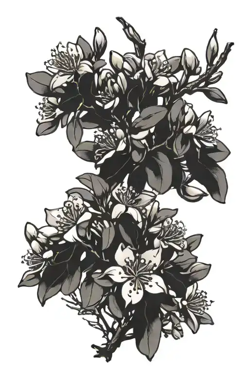 Manzanita Plant In Bloom