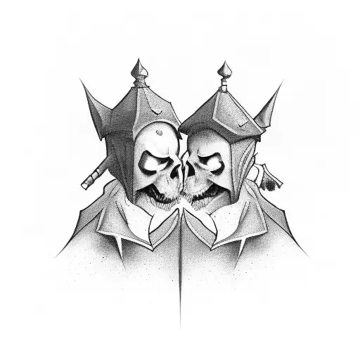 Two Brothers Dark Lettering