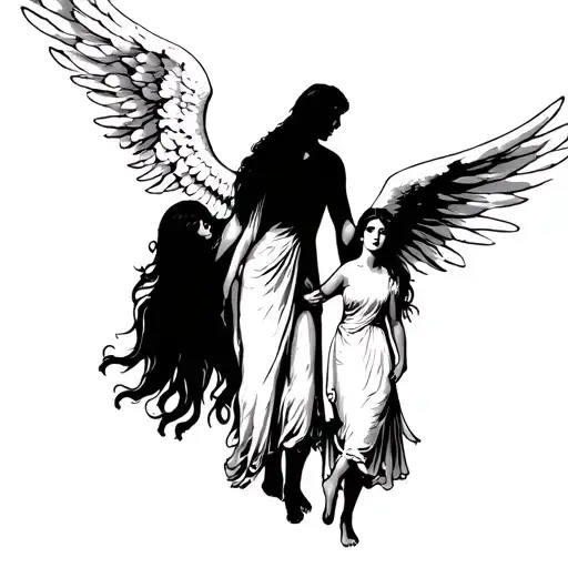 Angel Brother Watching Over His Mom And 28-Year-old Sister