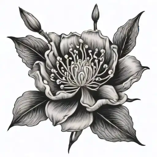 Poppy And Spider Lily Flower