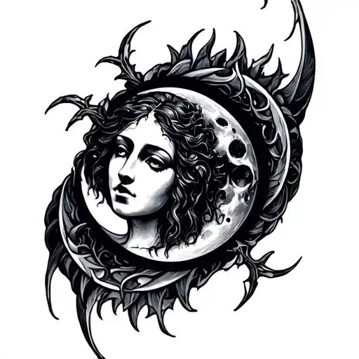 Hecate Moons Ring Finger