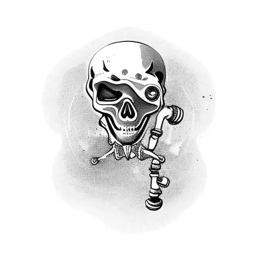 Skeleton Scuba Diving