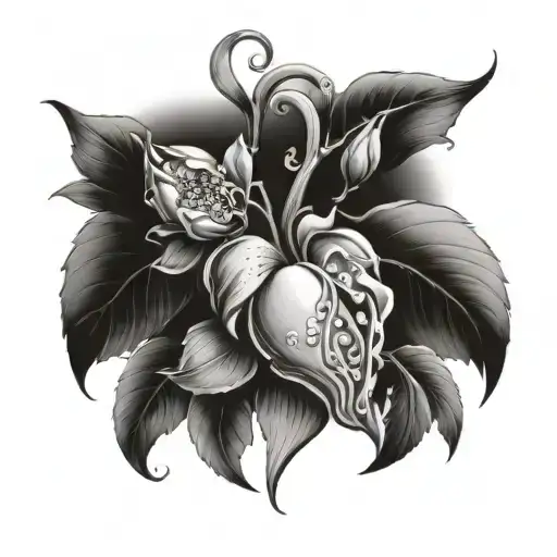 Heart Made Of Rose And Lily Of The Valley Flower