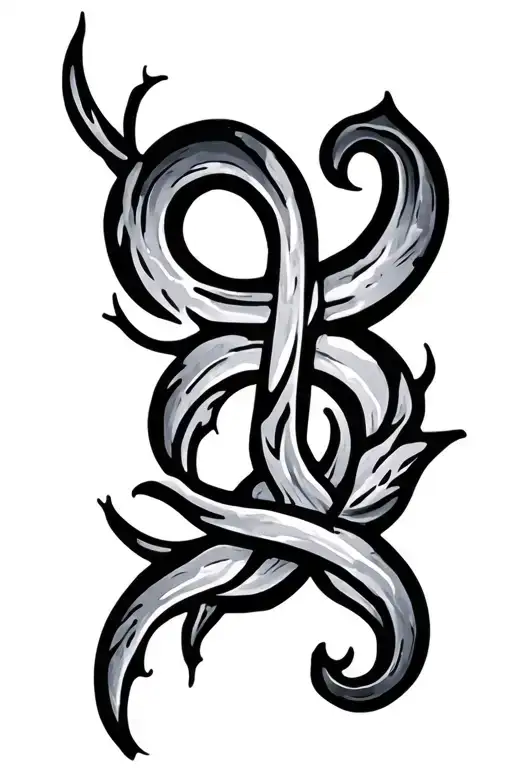 Gratitude Symbol Incorporated With Frost