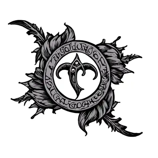 Lilith Symbol Surrounded