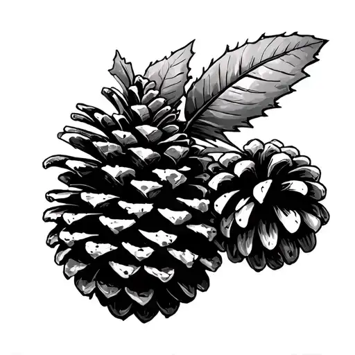 American Sign Language I Love You Pine Cones