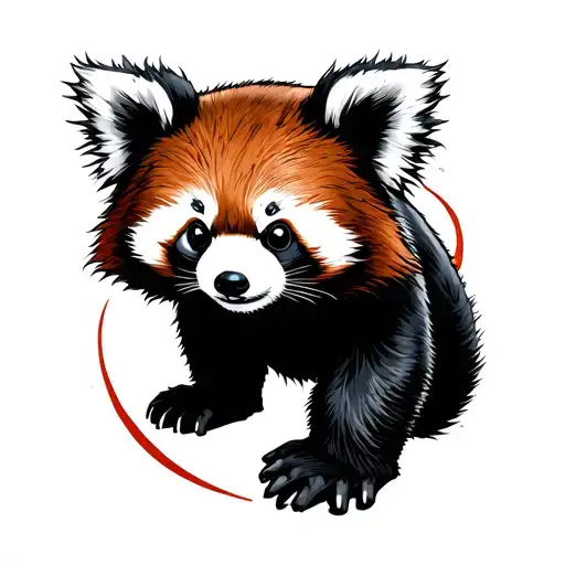 Japanese Ninja Red Panda