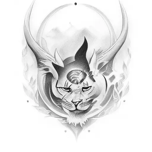 A Tattoo Design That Represents Overcoming Superstitions And Finding Inner Strength