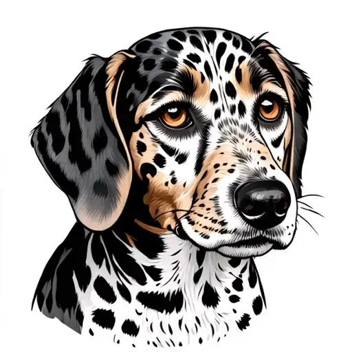 Leopard And Beagle Dog