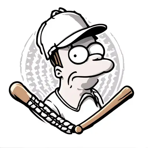 Cricket Badge Simpson