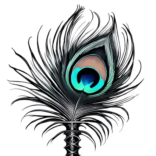Peacock Feather And Vel Weapon