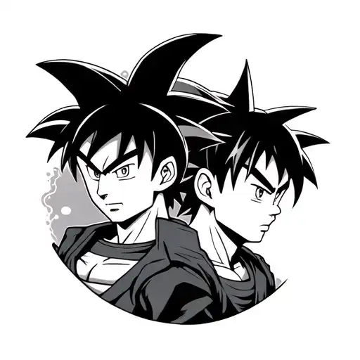 Father Son Goku