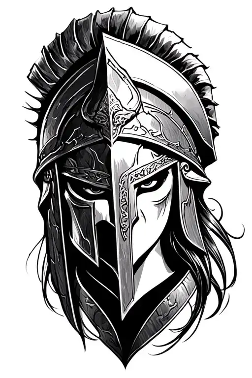 Ares As A Female Spartan
