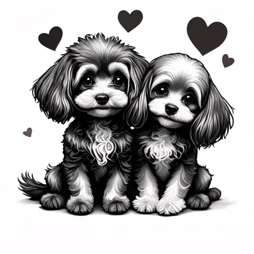 Toy Poodle Loved By Gay Couple Sitting