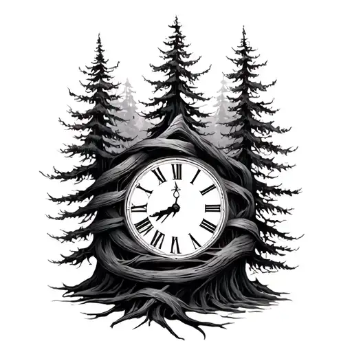 Trees Wrap The Clock