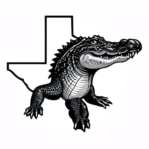 American Alligator Texas