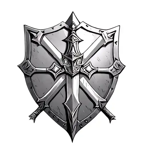 Master Sword Hyrulian Shield