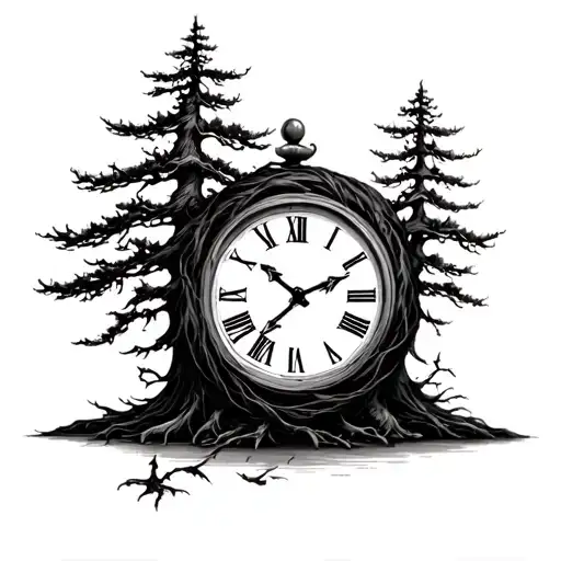 Trees Wrap The Clock