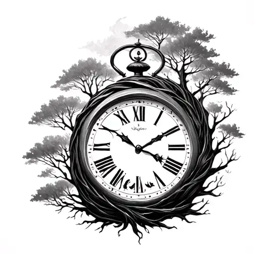 Trees Wrap The Clock
