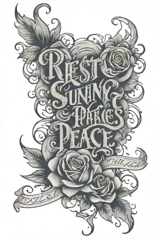 Rest In Peace Sunny Dhesi In A Rolled Script