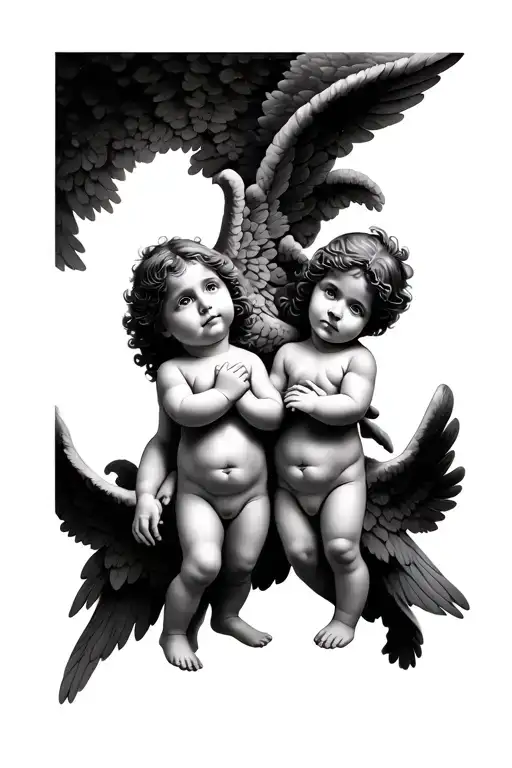 Baby Angels With Greek Mythology