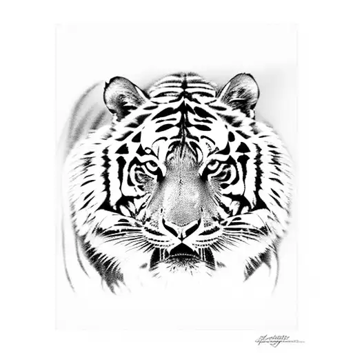 Bengal Tiger With Queen