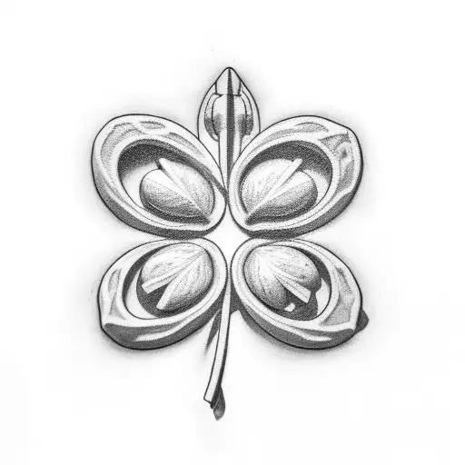 The Word Gardentwins Four Leaf Clover