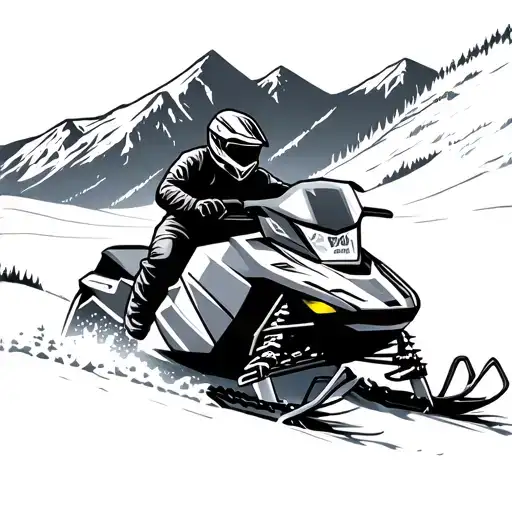 Mountain Snowmobiling