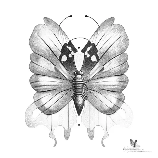 2004 With Butterfly Wing On The Side