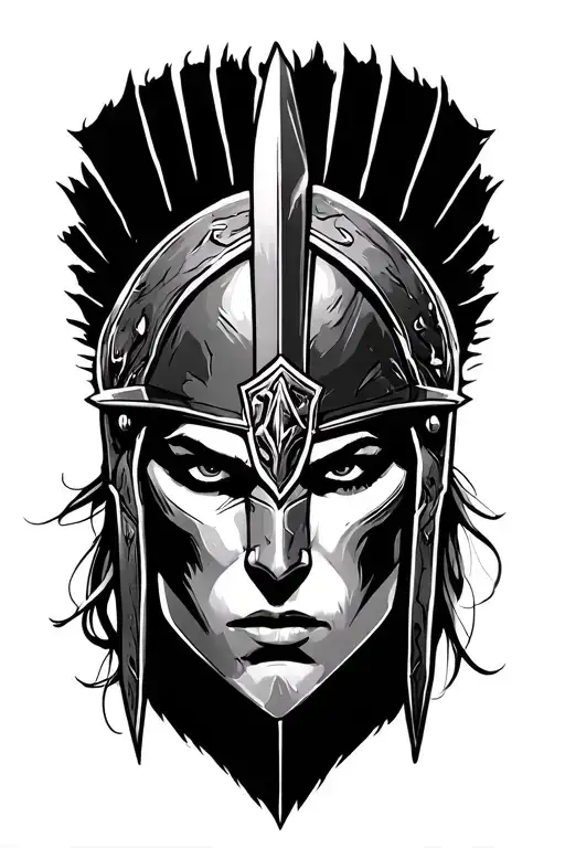 Ares As A Female Spartan