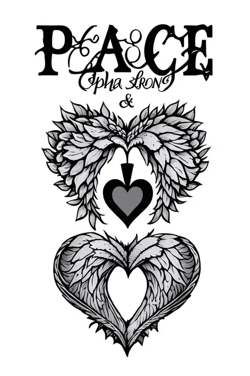 Peace Love And Alpha Strong Bond