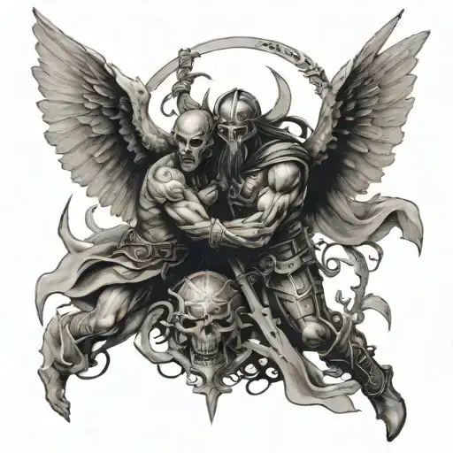 Spiritual Warfare Between Good And Evil