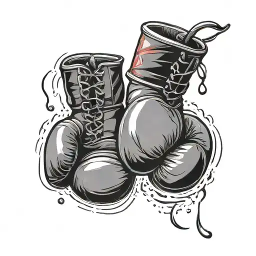 Red And Black Boxing Sandbag