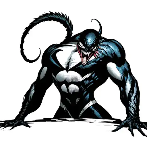 Venom Superman Hybrid