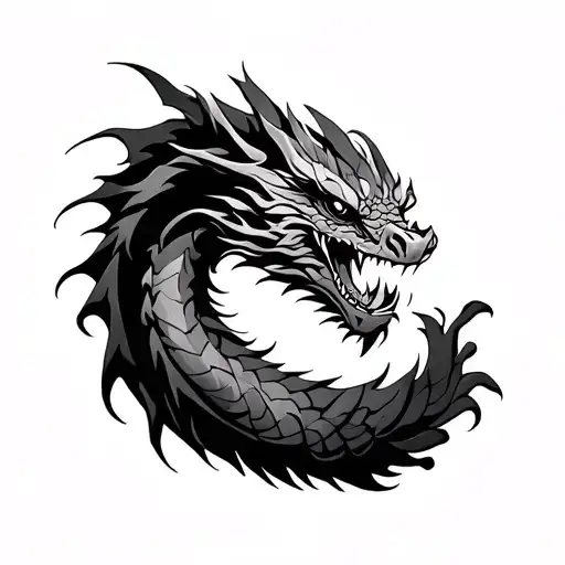 Dragon Armband Design