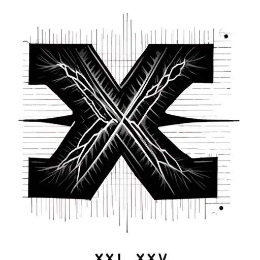 Numbers Xxii Xxv Xx Heartbeat Line