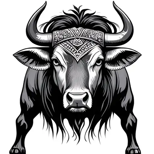 Nandi Bull Infront