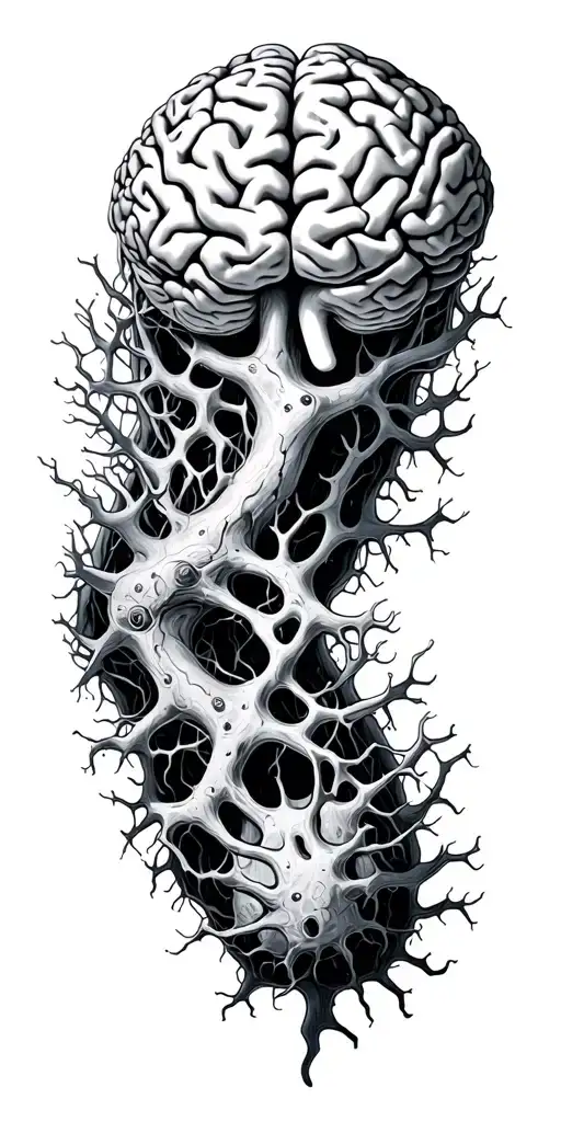 Brain Cells Working Together