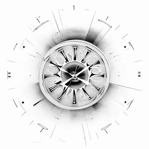 Design A Clock Using As Lines The Lyrics Of Estranged By Guns N' Roses