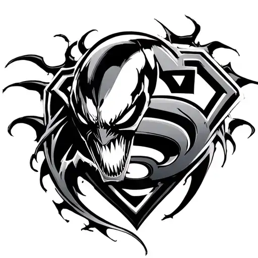 Venom Superman Logo