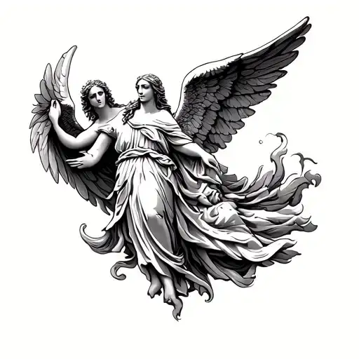 Old Testament Angel Sleeve