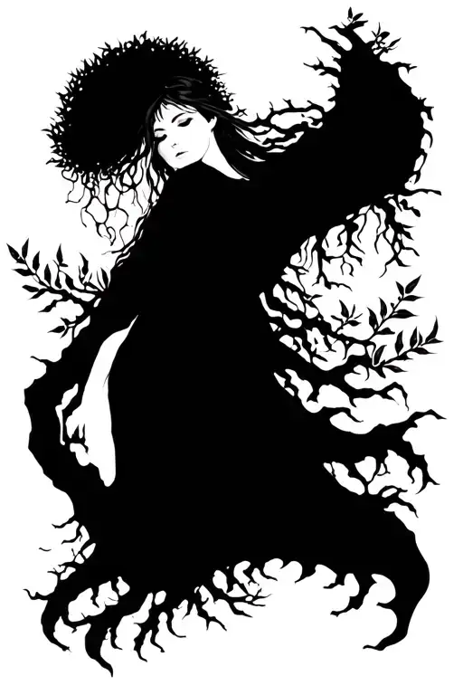 Willow Tree Woman Looking Forward