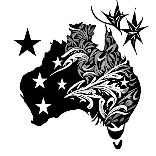 Australian And New Zealand Stars Together