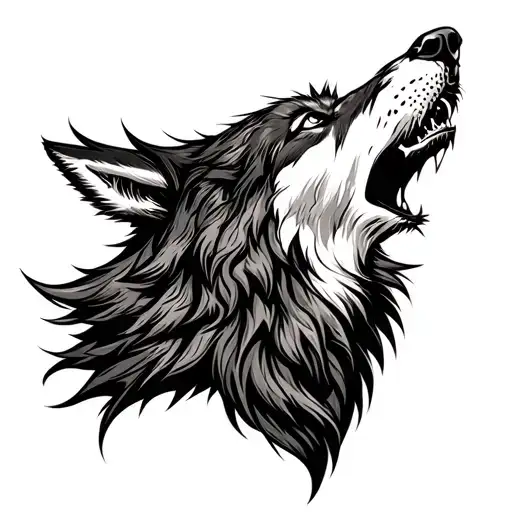 Spartan And Wolf Howling