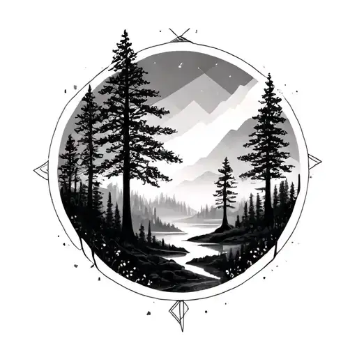 Geometric Forest Delicate