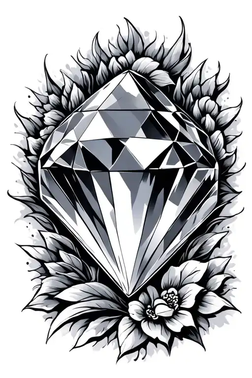 Gay Gem Stone Surrounded