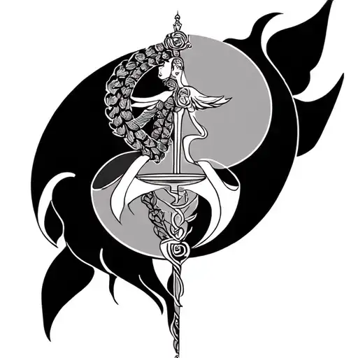 Libra And Virgo Signs Intertwined