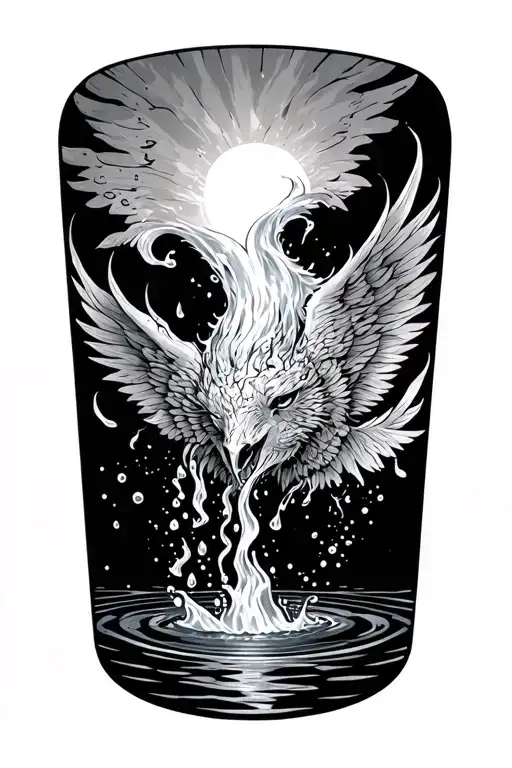 Aqurarius Pouring Water