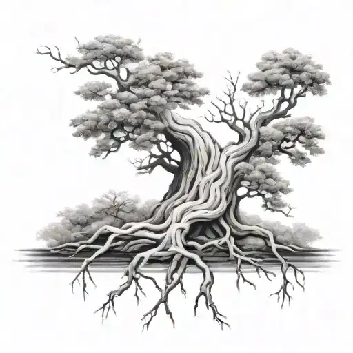 Realistic Tree Intertwined