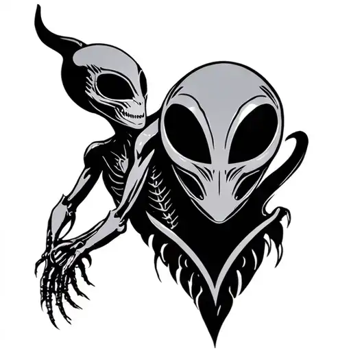 Alien And Love And Hardworking Father